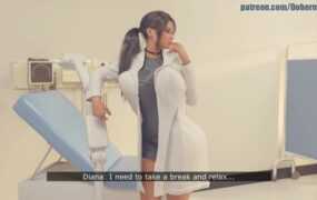 【淫妻】医生妻子被黑人男孩无套抽插中出 “Diana. Episode 2”【100M】